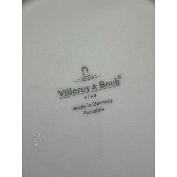 Set of 3 Vintage Villeroy & Boch Rimmed Bowls LEMONS Cereal Soup GERMANY Made - Picture 6 of 10